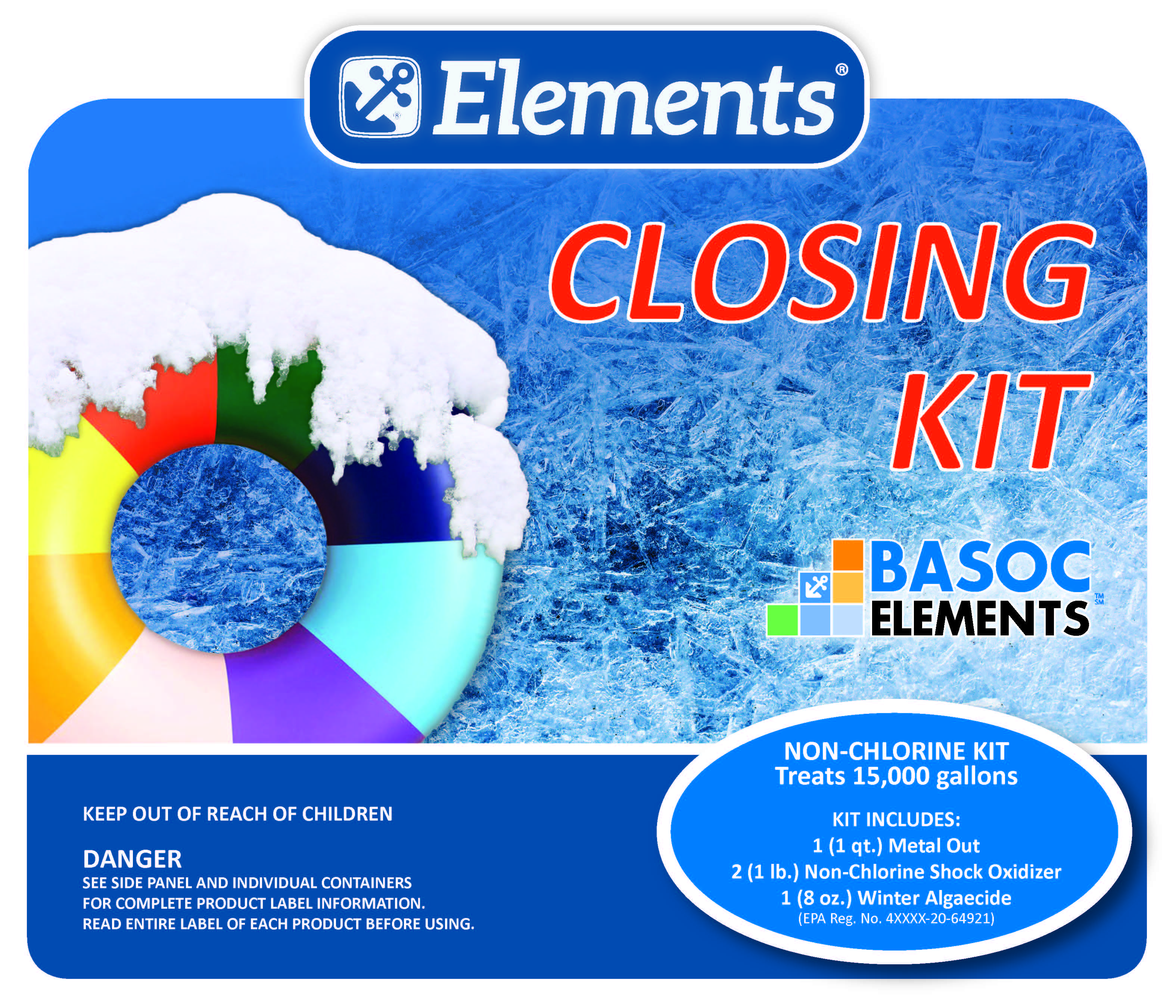 Elements Non-Chlorine 15K Winter Kit